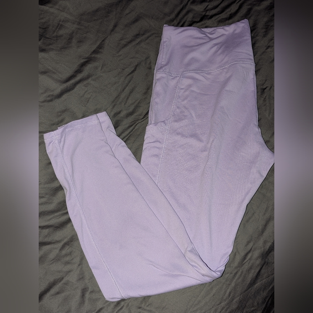 Lilac Lavender Workout Leggings